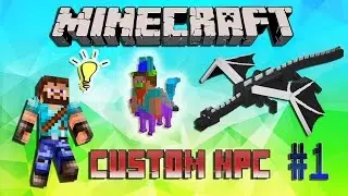 ОБЗОР МОДА CUSTOM NPC 1.9 - СОЗДАНИЕ НПС