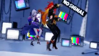 (MMD - Genshin Impact)LISA  - Long Nights Citlali Mawika Archon Pyro(Motion DL}