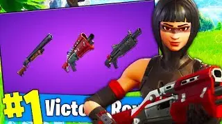 SHOTGUN ONLY VICTORY - FORTNITE BATTLE ROYALE (11 WINS)