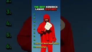 The Best Kendrick Lamar Features #rap #hiphop #kendricklamar #kendrick #tpab #gkmc #mrmorale #kdot