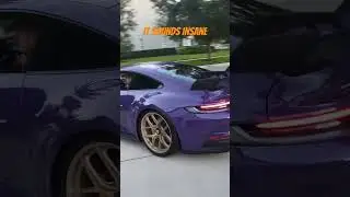 AdamLZ/Mat Armstrong Porsche GT3 Exhaust Sounds Insane!