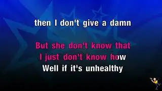 UNHEALTHY - Anne-Marie ft Shania Twain (KARAOKE)