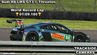 01:09.180 - Audi R8 LMS GT3 @ Thruxton - Trackside