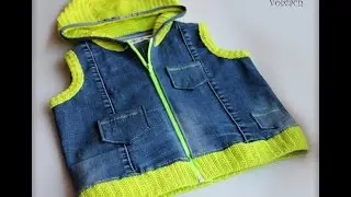 Переделка джинсов. Мастер-класс. Recycled denims. Tutorial.