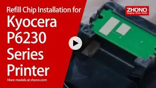 Refill Chip Installation for Kyocera P6230 Series Printers