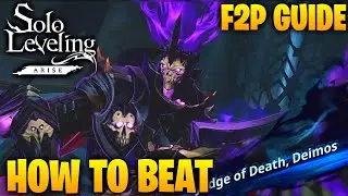 HOW TO BEAT DEIMOS BOSS FIGHT - Solo Leveling: ARISE (F2P GUIDE)