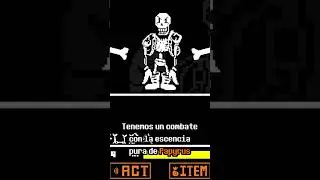The end of Disbelief PAPYRUS 