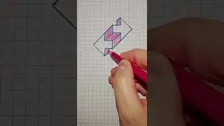 easy five 3d drawings #diy #3d #drawing #illusion #kolayçizimler #3dart #3ddrawing #etkinlik
