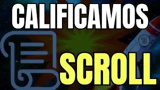 💥 REQUISITOS AIRDROP SCROLL 💥 FECHA DE RECLAMO ✅