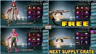 NEXT SUPPLY CRATE LEAKS||BGMI AND PUBG MOBILE||1.8.0 UPDATE