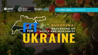 FIT for Ukraine Bukovyna: Processing of fruits and vegetables