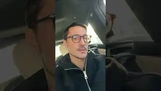 Дима Билан - Instagram Stories 08.02.2024 - едет на съемки  