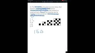 ACT Math 36 in 60 Conversions and Patterns