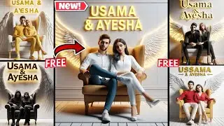 How to Create 3D Ai Wings Couple Images With Name photo editing | ai bing image creator tutorial
