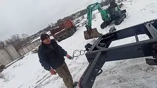 эвакуация спортивного ЗИЛа.