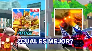 Cual JUEGO es mejor? | Toilet Tower Defense Vs Skibidi Tower Defense 🚽