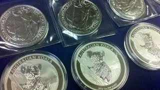 New Silver Coin Additions - 2015 Britannias and 2015 Koalas