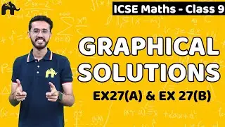 Graphical Solutions Class 9 ICSE Maths | Selina Chapter 27 |  Ex27(A) & Ex 27(B)