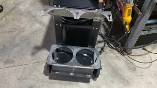 Welding the HTP Dual Welding Gas Tank Holder For the HTP Revolution 2500 Multi-Process Welder