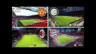 PES 2020 - 17 ESTÁDIOS CONFIRMADOS