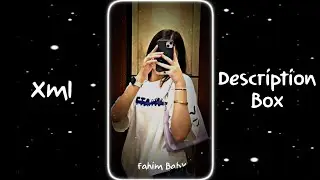 BABUJI JARA DHIRE CHALO 🥵😍 || HINDI XML FILE 🥂🐰 || NEW TREND XML 🐱🌹 || PRESETS BY @fahimrdx