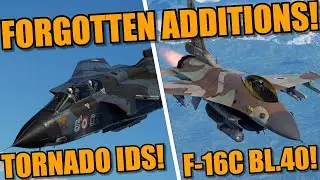 War Thunder DEV - FLYING with the FORGOTTEN AIRCRAFT ADDED! Tornado IDS & F-16C BLOCK 40!