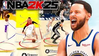 NBA 2K25 GAMEPLAY - New DRIBBLING, SHOOTING, DEFENSE & DUNKING!