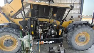 TH 417 Telehandler AC gas Charging & operating Procedure || Telescopic Handler AC || CAT machine
