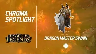 DRAGON MASTER SWAIN PEARL CHROMA SPOTLIGHT - LEAGUE OF LEGENDS