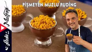 Pişmeyen Muzlu Puding I Arda'nın Mutfağı