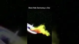 Black Hole Destroying a Star ||Physics For Life || Black Hole Animation || Cosmic Physics