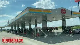 Wally's Truck Stop in Pontiac, Illinois.