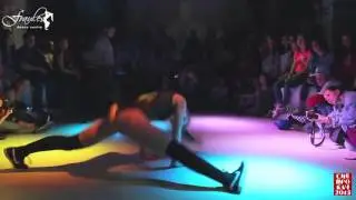 РУССКИЙ ТВЕРК - Polina Dubkova Siberian Dancehall Contest 2015