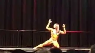 Michelle Jin at the Optimum Classic 2015 (Women's Physique)