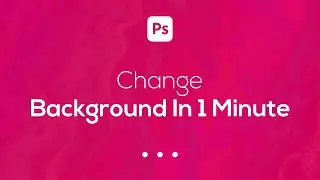 how to change background in 1 minute || photoshop || photoshop me background kaise change kare