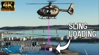 Lifting Air Conditioning Units | HPG H145 | Microsoft Flight Simulator  | 4K