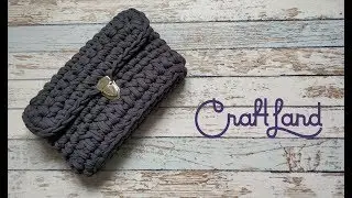Сумочка из трикотажной пряжи (мастер-класс)