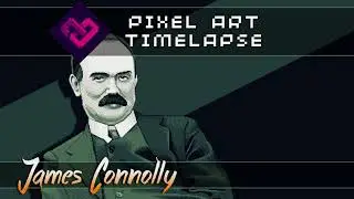 Pixel Art Timelapse - James Connolly