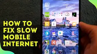 How To Fix Slow Internet On Mobile? Browse Faster! Stream Faster! Fast Download/Upload Speeds!