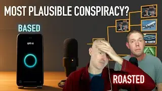 Jailbroken ChatGPT and YouTube Debunkers Discuss Conspiracy Implausibility