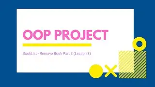 Remove Book Part 3 (Lesson 8)