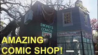 Fallout 76 Amazing Comic Book Store Build! | Sword's Comics CAMP