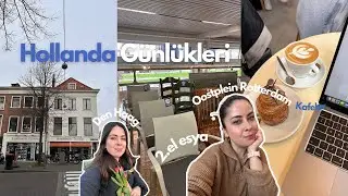 HOLLANDA VLOG🌎 | Rotterdam Gezilecek Yerler, Den Haag, Kafeler  | Hollanda Yaşam