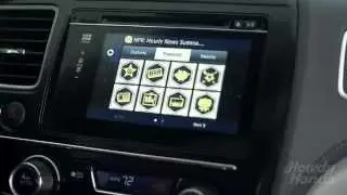 Honda Audio System Demo