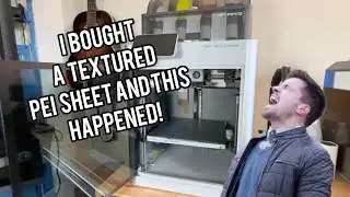 I Bought A Textured PEI Sheet And THIS Happened!