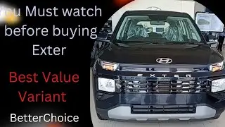 Hyundai Exter S option Starry Night colour Rs 741990/- 