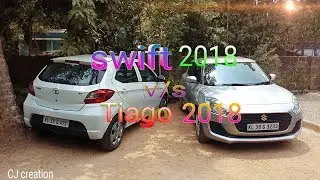 SWIFT 2018 VS TIAGO 2018 comparison review , walkaround