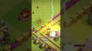 Поставил ловушку у входа🤭 #clashofclans