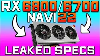 RX 6700 XT Specs Leaked & Price Speculation! NAVI 22 Firmware Discovered!