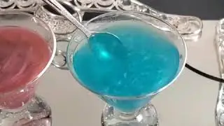 عصائرالكريستال اللامع  بملع العصائر